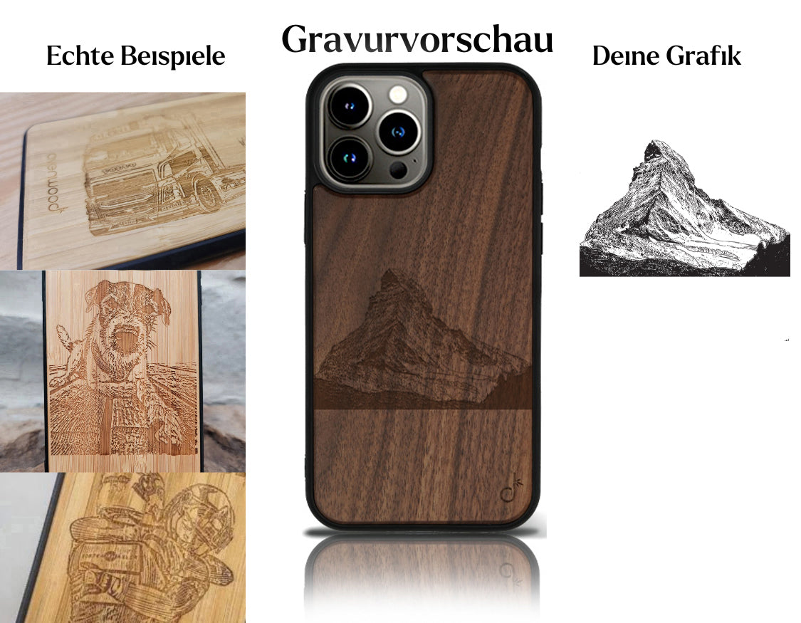 INDIVIDUEL iPhone 15 bambou plastique